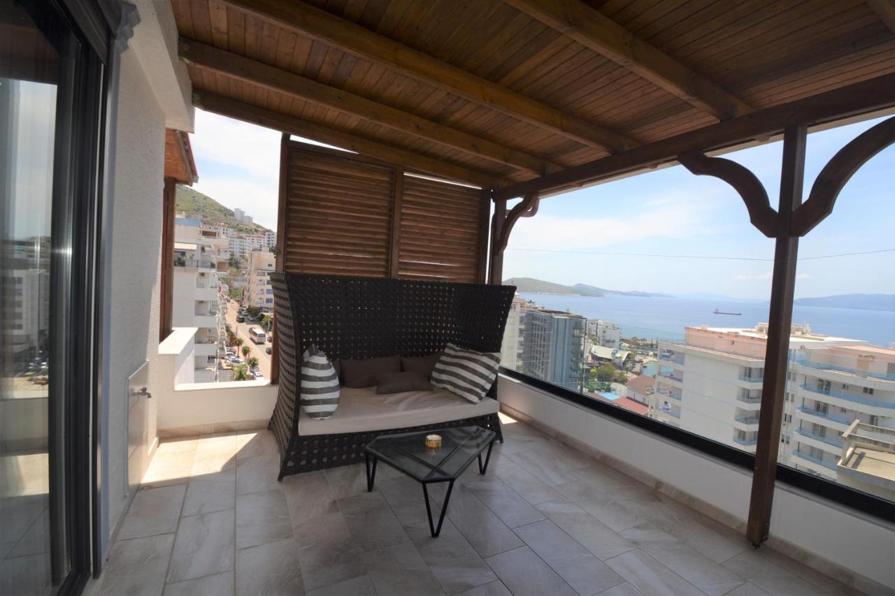 Апартаменти Luxury Penthouse B&E Саранда Екстер'єр фото